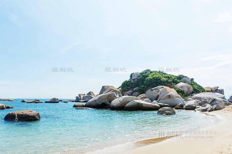 巽寮灣游艇碼頭→巽寮灣三角洲島→巽寮灣游艇碼頭 巽寮灣游艇碼頭→巽寮灣三角洲島→巽寮灣游艇碼頭